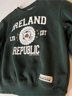 Irish Connexxion | Ireland Republic Kids Graphic Crewneck Sweatshirt Heritage